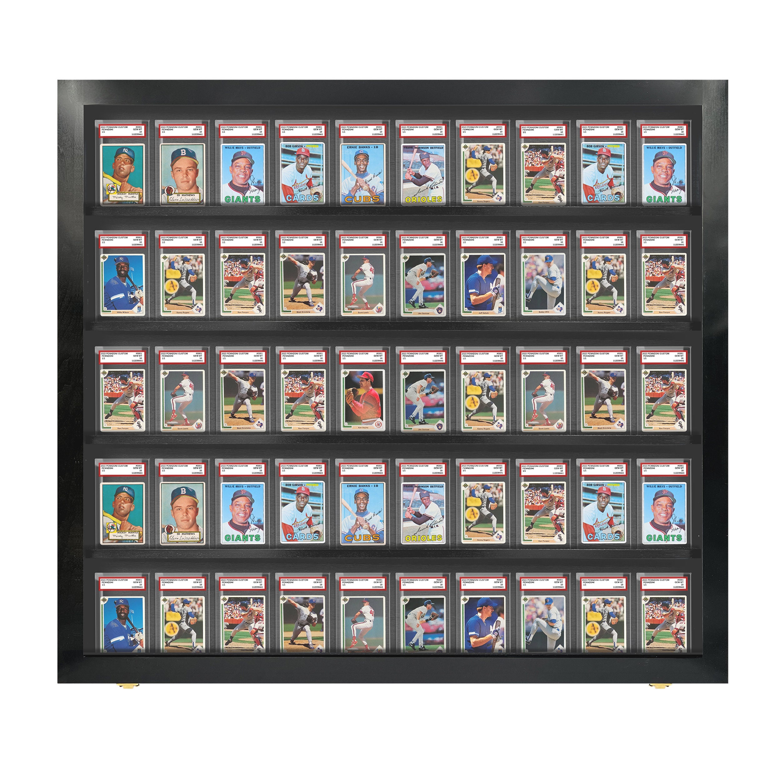 baseball card display case Collectible Display