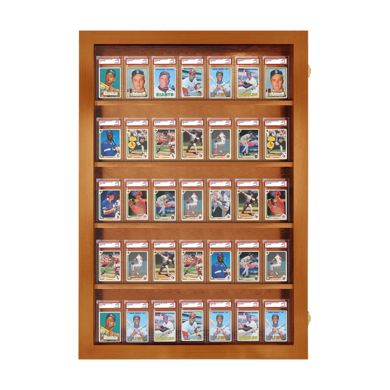 Baseball, Football, Sports Card Display case, Display case for Graded Sports cards, PSA, Beckett graded cards 35 Deep image 2