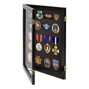 Medal Display Case - Award Display - Patches Display - Small - Etsy