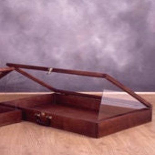 Trade Show Display Case Card Show Display Case Table Top Etsy