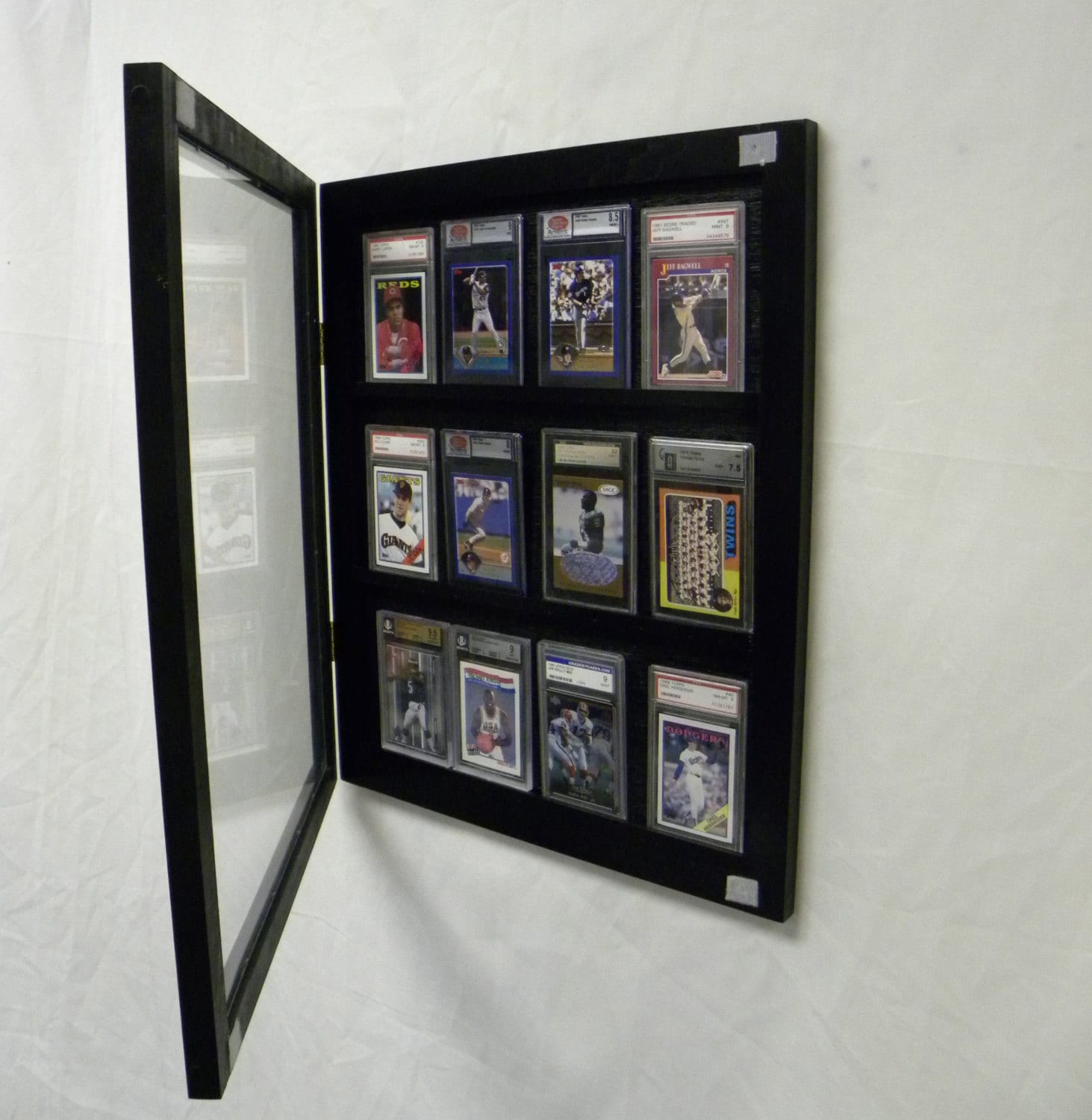 Graded Baseball Sportscard Display Case Display Case for Etsy