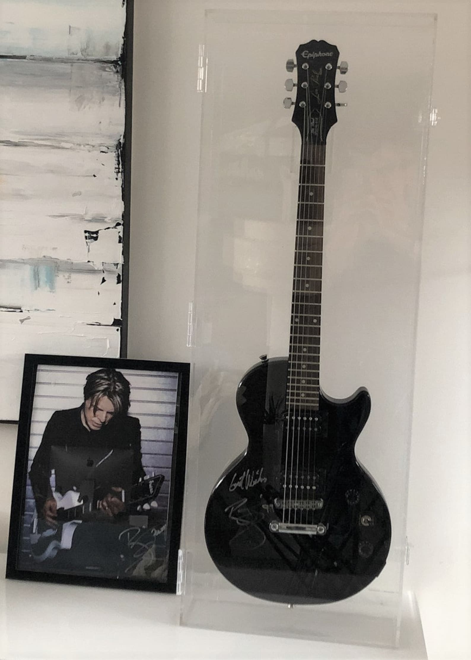 Acrylic Guitar Display Case All Acrylic Crystal Clear Guitar Etsy UK