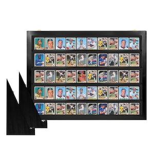 sports card trade show display case avoid fading Half Tabletop Card Display: Super