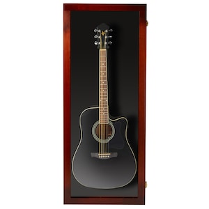 Guitar Display Case Solid Hardwood Acoustic Guitar Display Case bild 2