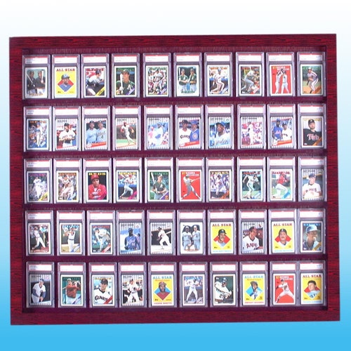35 Graded Sport Cards / Collectible Trading Card Display Case Etsy Canada