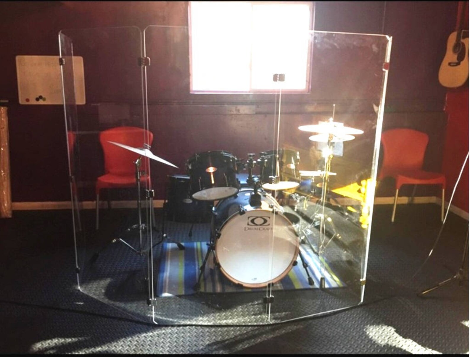 Drum Shield Drum Shields Drum Booth Sound Booth DS4 With Etsy