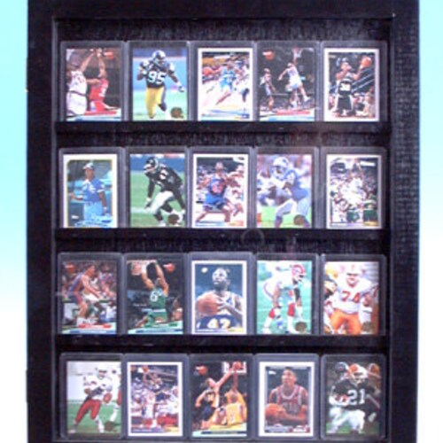 Baseball Football Sports Card Display Case Display Case for Etsy