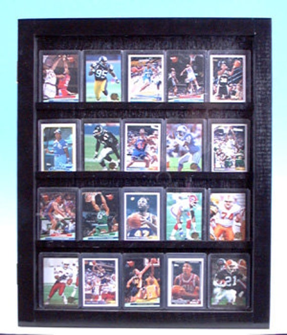 Baseball Sportscard Display Case Card Display Case 20 Etsy
