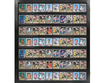 PENNZONI Sports Card Display Case, Holds 70 Ungraded Sports Cards, Ungraded Card Display Case for Sports & Playing Cards