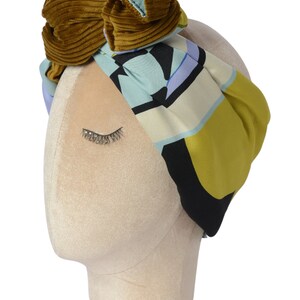 turban-hairband-headband Maxmara fabric -handmade spring summer