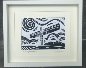 Angel of the North print