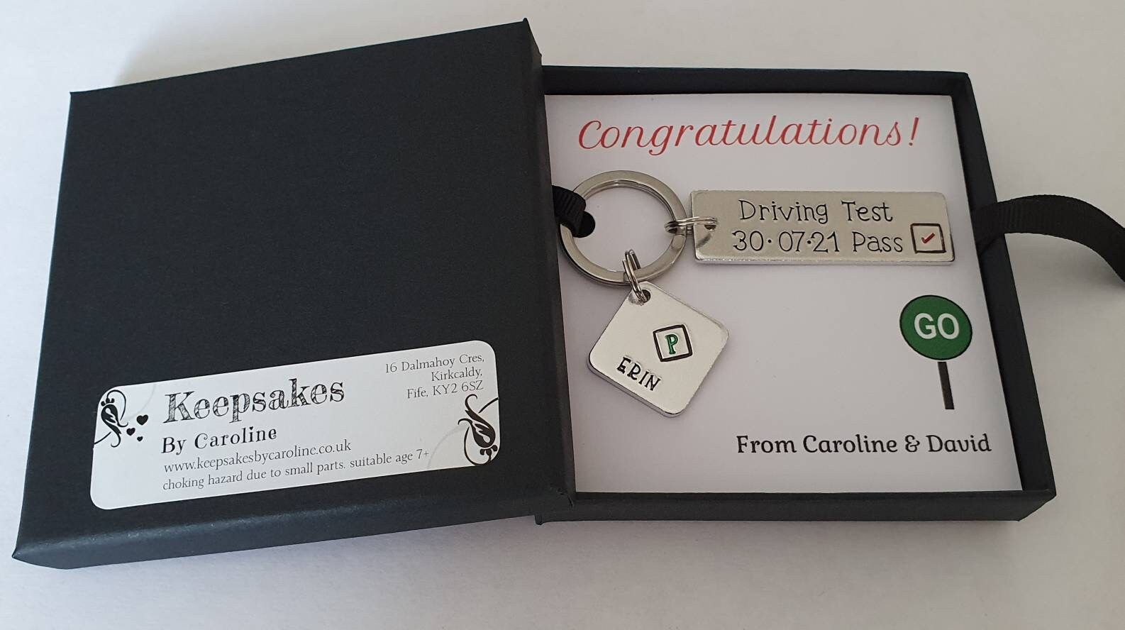 Driving Test Keyring First Car Keyring With Name and Date - Etsy UK