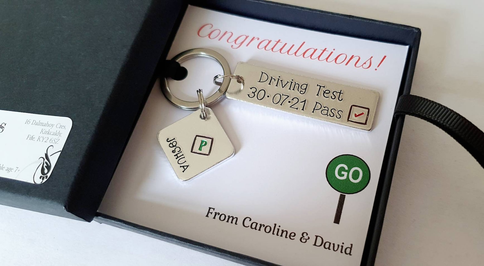 Driving Test Keyring First Car Keyring With Name and Date - Etsy UK