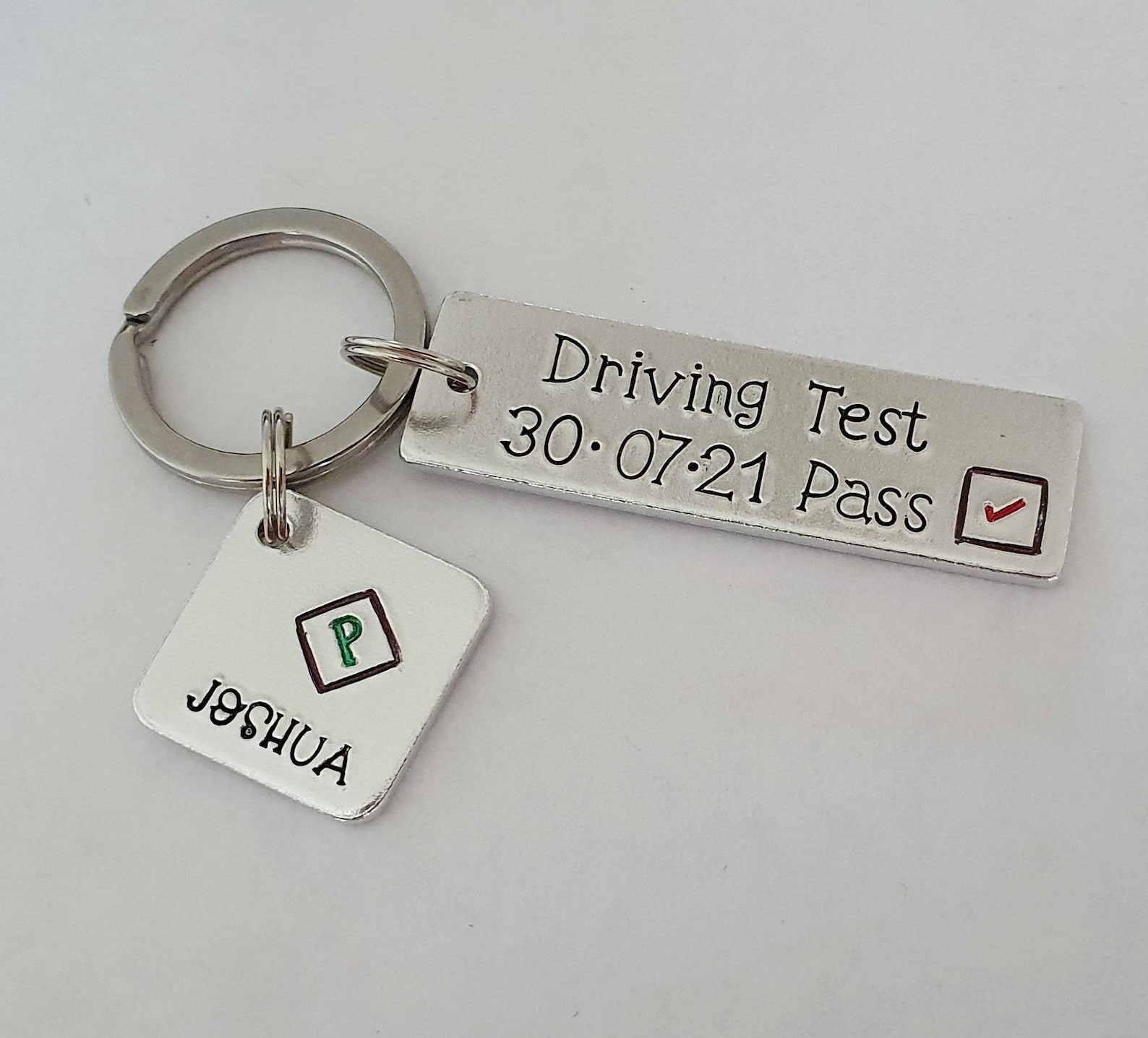 Driving Test Keyring First Car Keyring With Name and Date - Etsy UK
