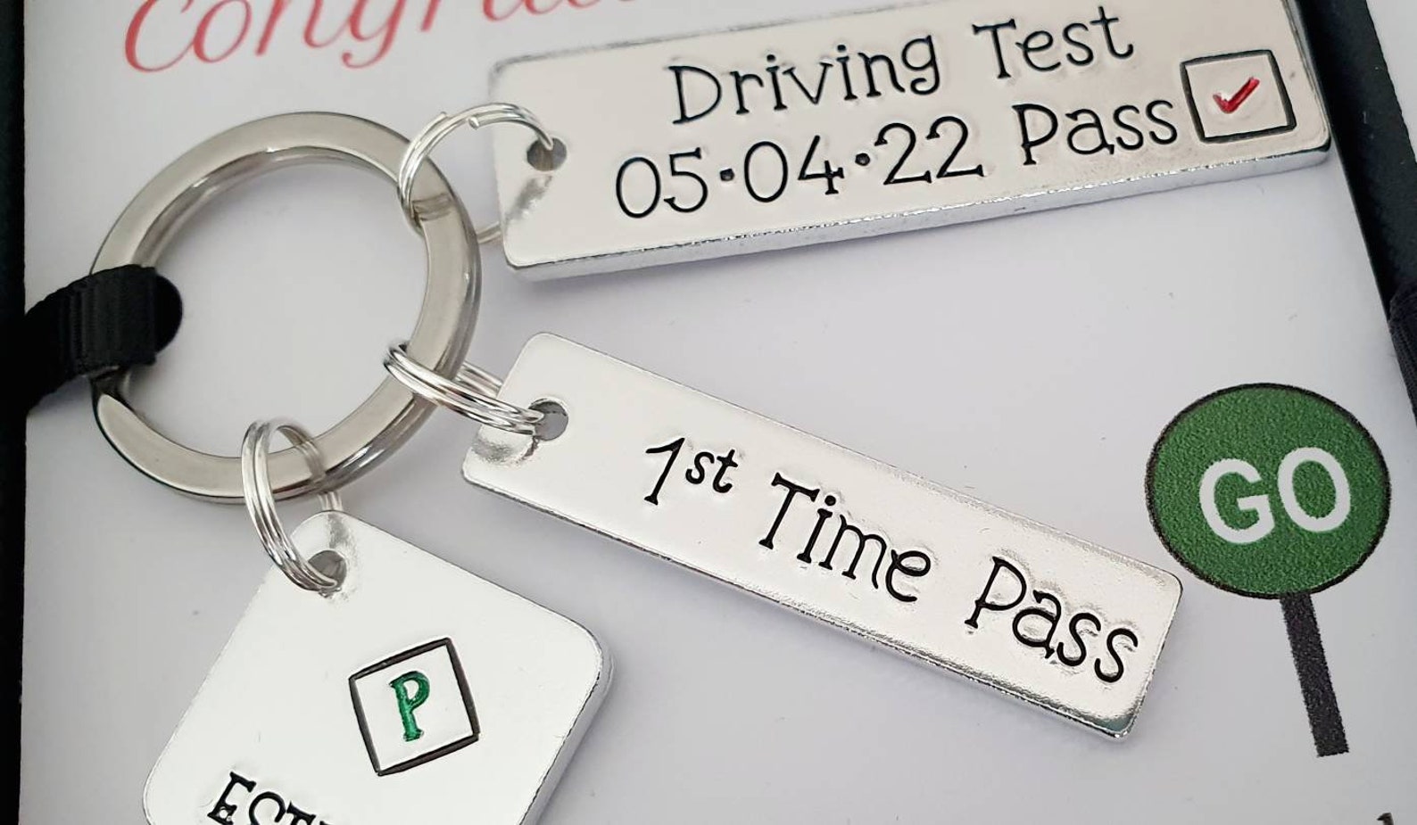 Driving Test Keyring First Car Keyring With Name and Date - Etsy UK