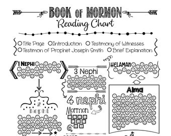 Book Of Mormon Reading Chart 90 Days