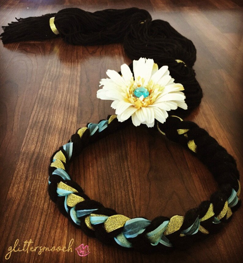 PRINCESS JASMINE Costume Hair Braid Etsy