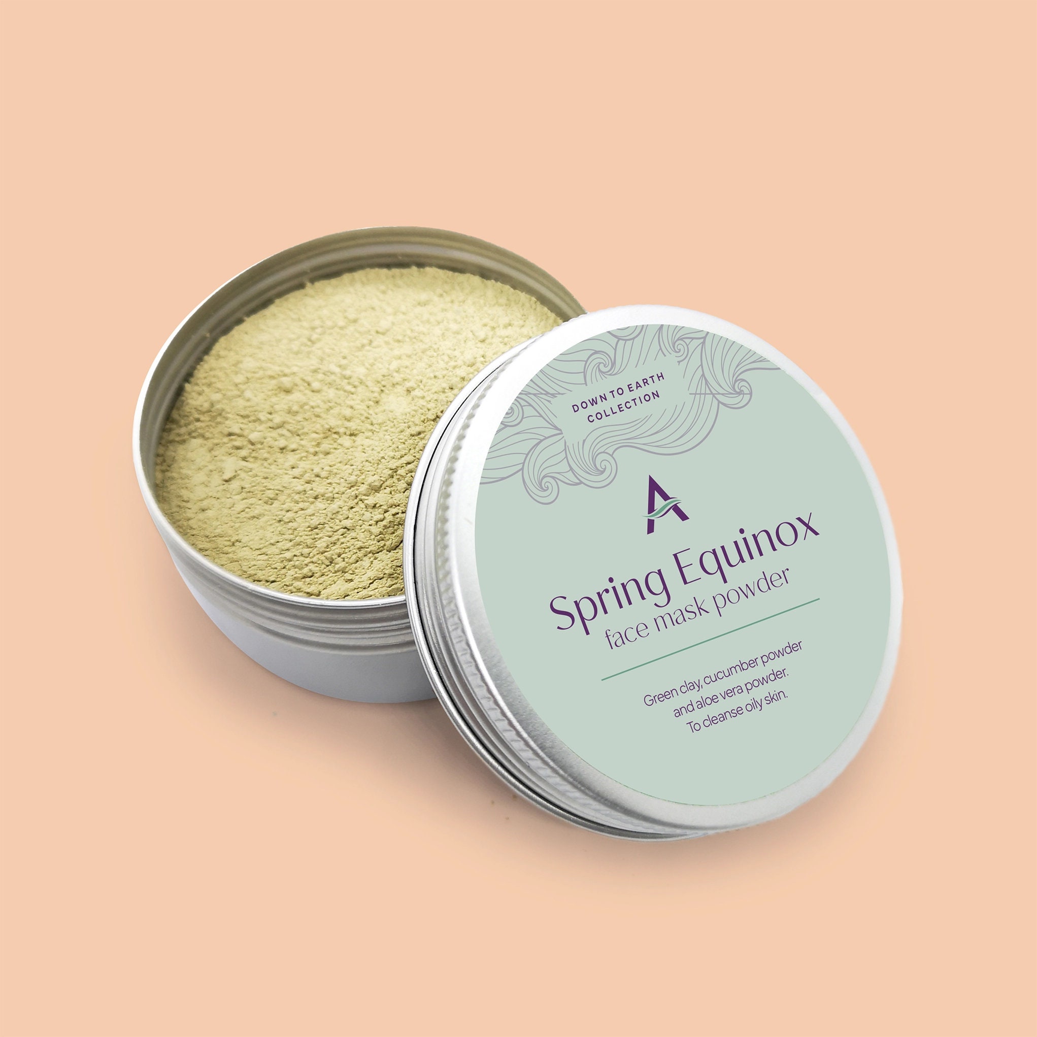 Powdered Face Mask With Green Clay | Face Mask For Oily Skin | Aloe Vera  Powder | Preservative-Free Skincare