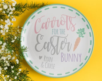 Carrots for the Easter Bunny svg, Easter svg, Easter Plate svg, Easter Bunny svg, Cute Easter svg, Spring svg