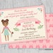 Dolly and Me Birthday Invitation, Baby and Me Birthday, Baby Doll ...