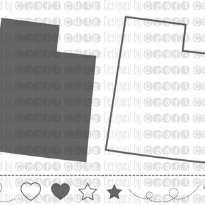 UTAH svg, State svg Files, Utah Vector, United States svg, State Clip Art, Utah Cut File, Utah State Outline