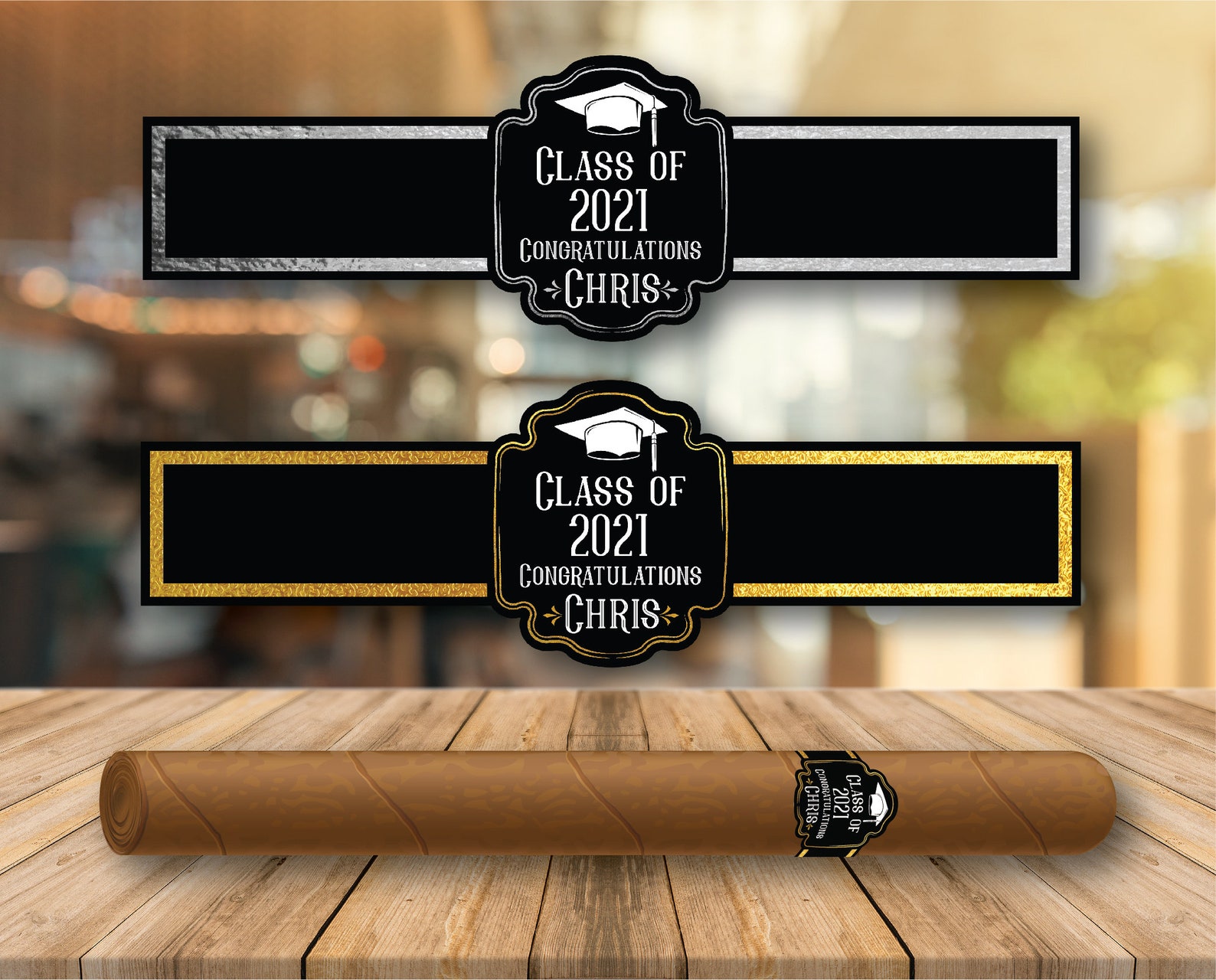 Custom Graduation Cigar Labels Custom Grad Cigar Labels - Etsy
