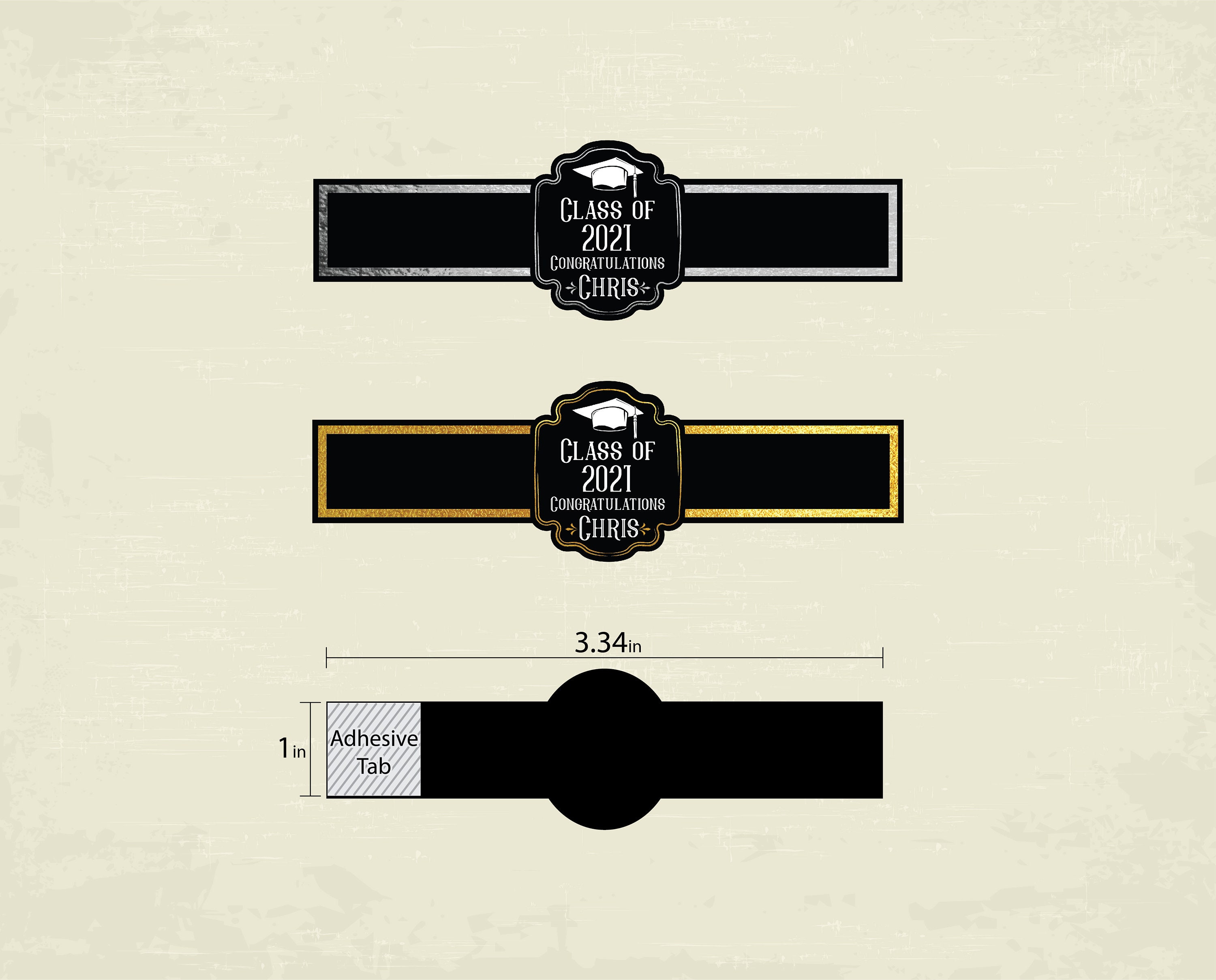 Custom Graduation Cigar Labels Custom Grad Cigar Labels - Etsy
