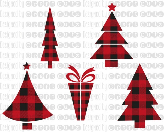 Download Buffalo Plaid Christmas Tree svg Digital Download Buffalo ...