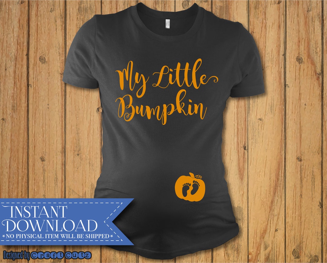 My Little Bumpkin Svg, Digital Download, Halloween Maternity Svg, Baby Bump Halloween DXF Etsy