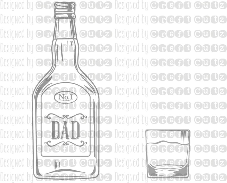 Download Shot Glass svg Funny Dad SVG Whiskey Bottle SVG Dad and | Etsy