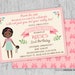Dolly and Me Birthday Invitation, Baby and Me Birthday, Baby Doll ...