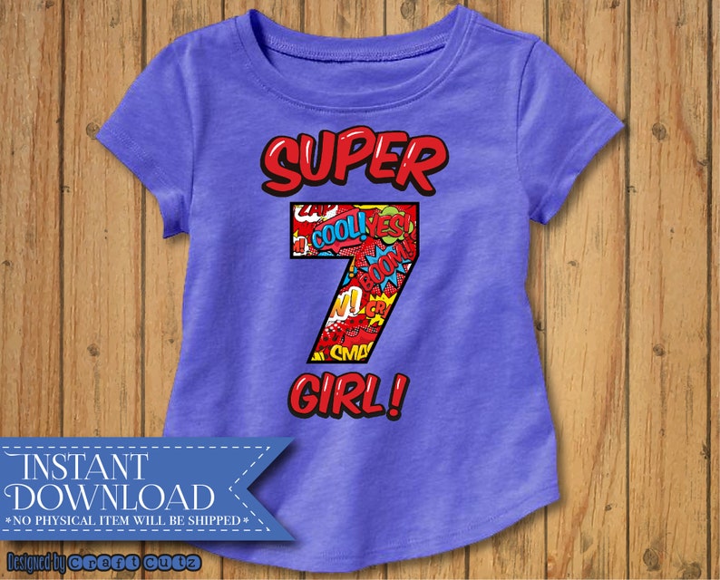 Sublimation Comic Numbers, Comic Clip Art, Superhero Clip Art, Comic Downloads, Iron Transfer Download, Comic Birthday Party, Superhero image 3