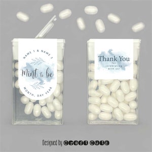 Mint to be wedding Favors, Custom Wedding Favor, Wedding Mint Labels, Mint Favors, Wedding Mint Labels, Personalized Wedding Favors