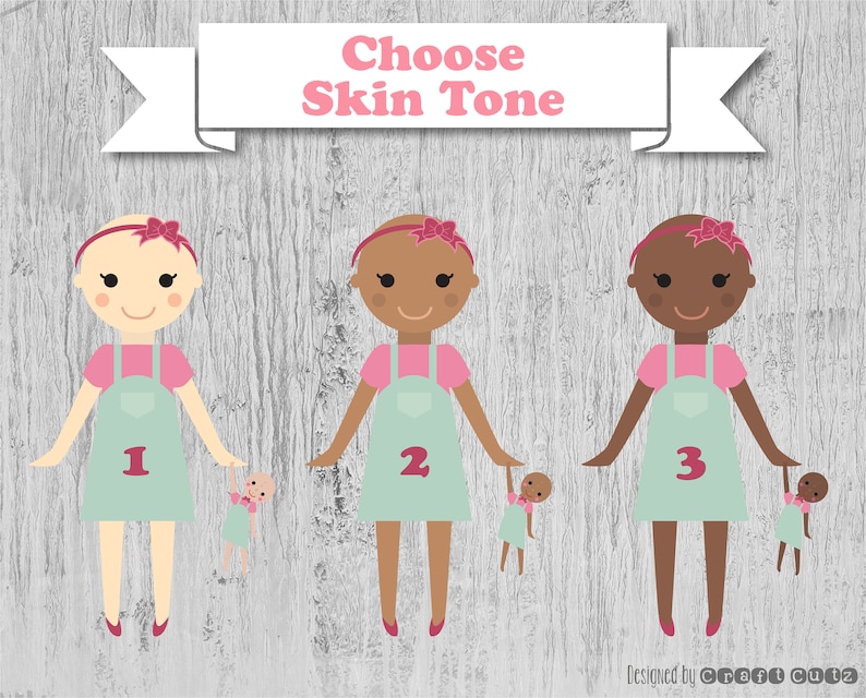 Dolly and Me Birthday Invitation Baby and Me Birthday Baby Etsy