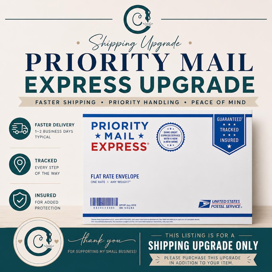 USPS Priority Mail Express Upgrade - Etsy