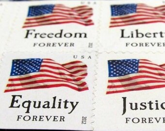 Four Flags 2012 Stamps - Perfect for Collections, Invitations, Weddings, Marketing Strategies, and Beyond!