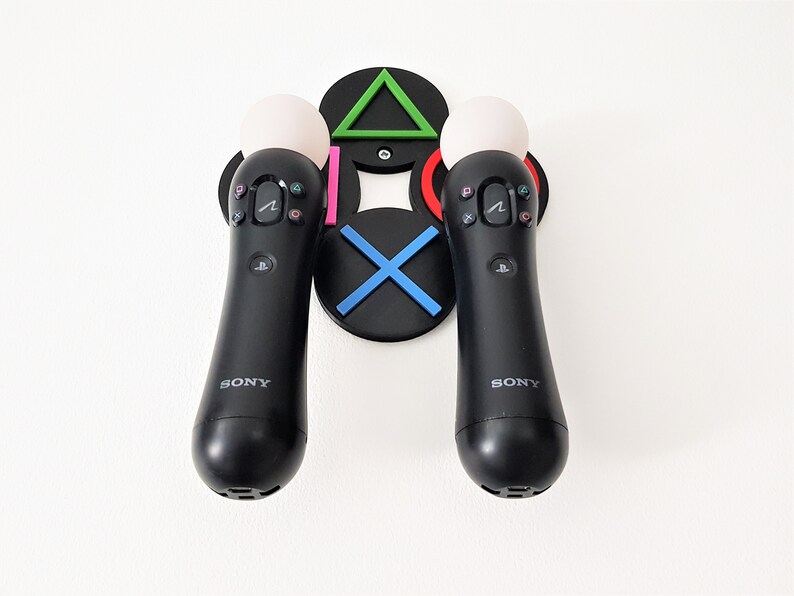 PS4 Buttons Playstation VR Move Controllers Wall Mount Etsy