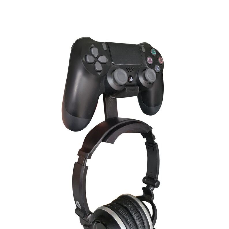 Wall Mount for Playstation 4 Controller and Headphones Etsy
