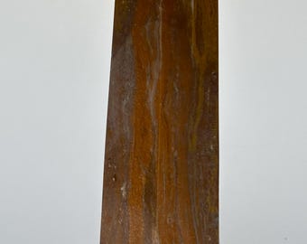 Natural Brown Jasper Obelisk – 5 Inch Polished Crystal Home Decor