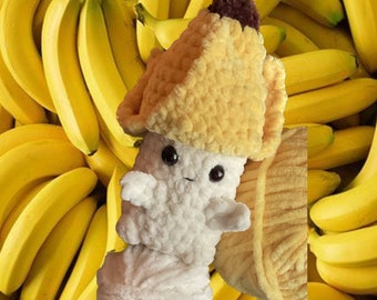 Banana plushie, banana friends