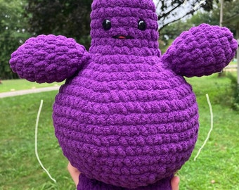 Grimace doll, Grimace plushie, grimace,