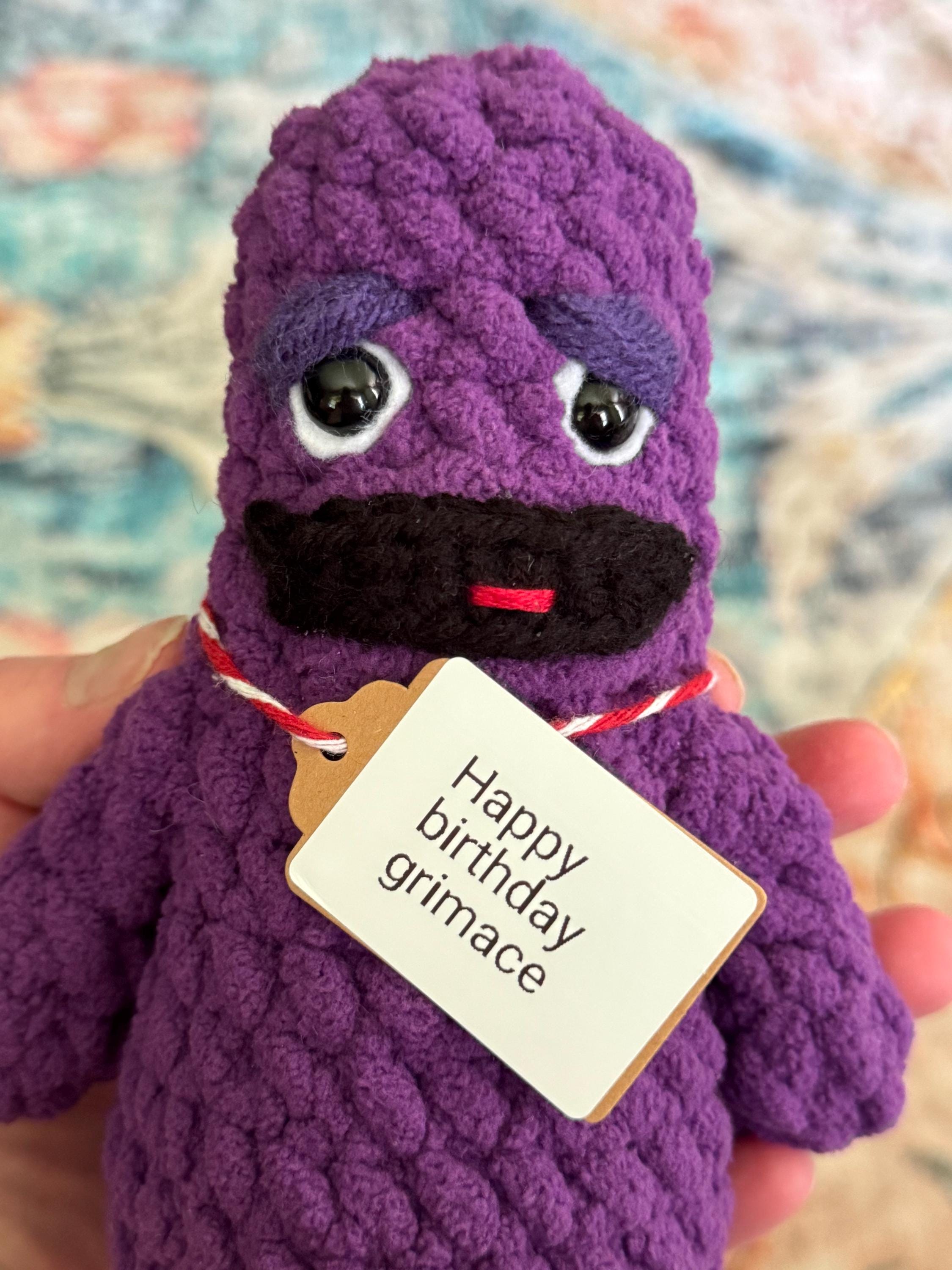 Grimace Doll, Grimace Plushie, Grimace, - Etsy