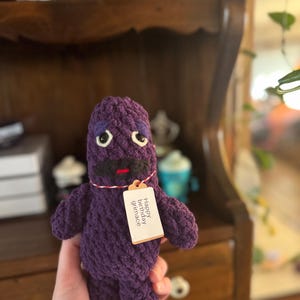 Grimace Doll, Grimace Plushie, Grimace, - Etsy
