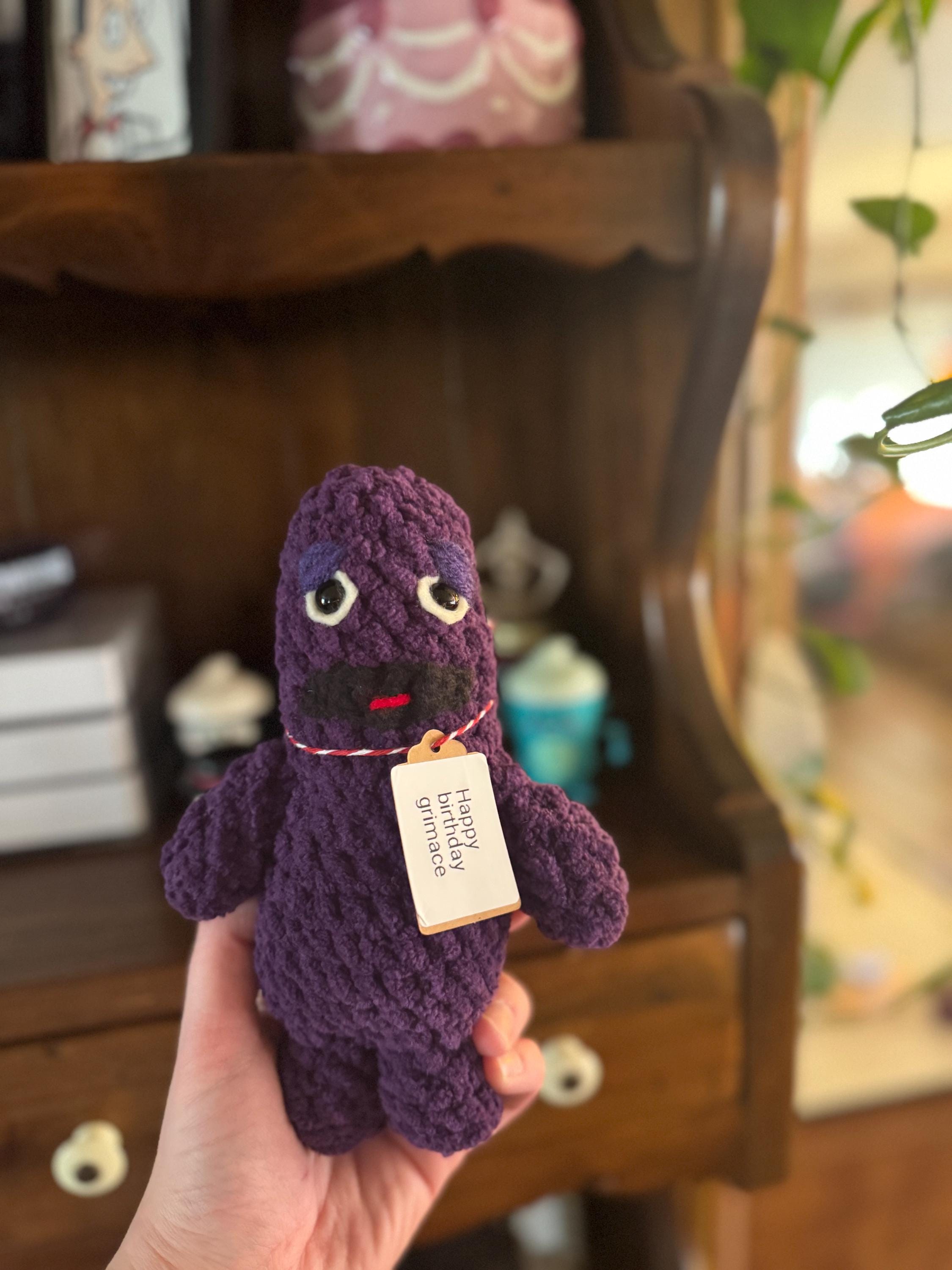 Grimace Doll, Grimace Plushie, Grimace, - Etsy