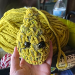 Nouglas plush, crochet nug, Nouglas