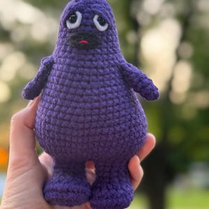 Grimace doll, grimace birthday grimace,