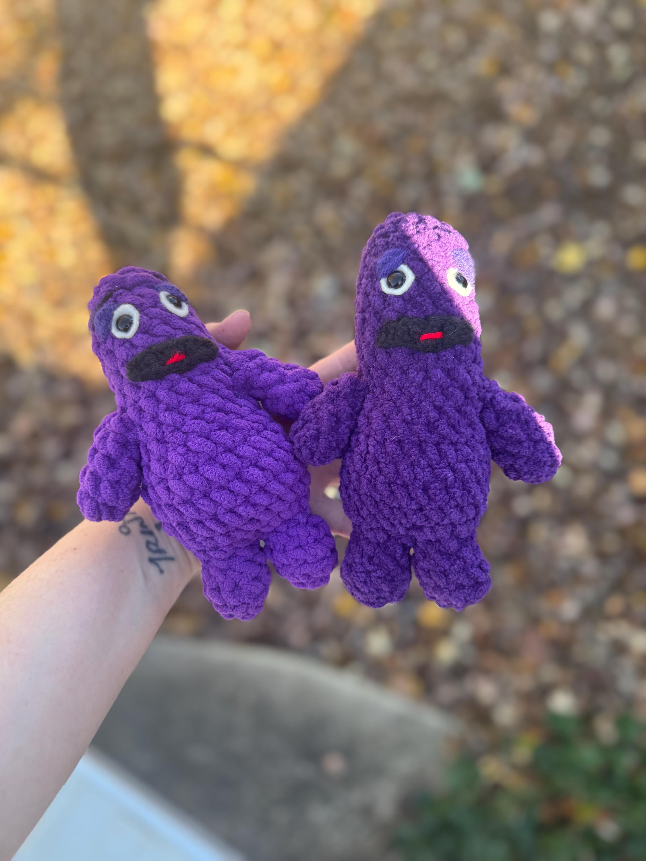 Grimace Doll, Grimace Plushie, Grimace, - Etsy