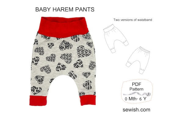Harem pants pattern Clearance