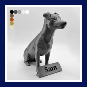 Jack Russell Terrier Pet Statue- Personalisable