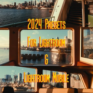 2024 Cinematic Presets for Lightroom & Lightroom Mobile